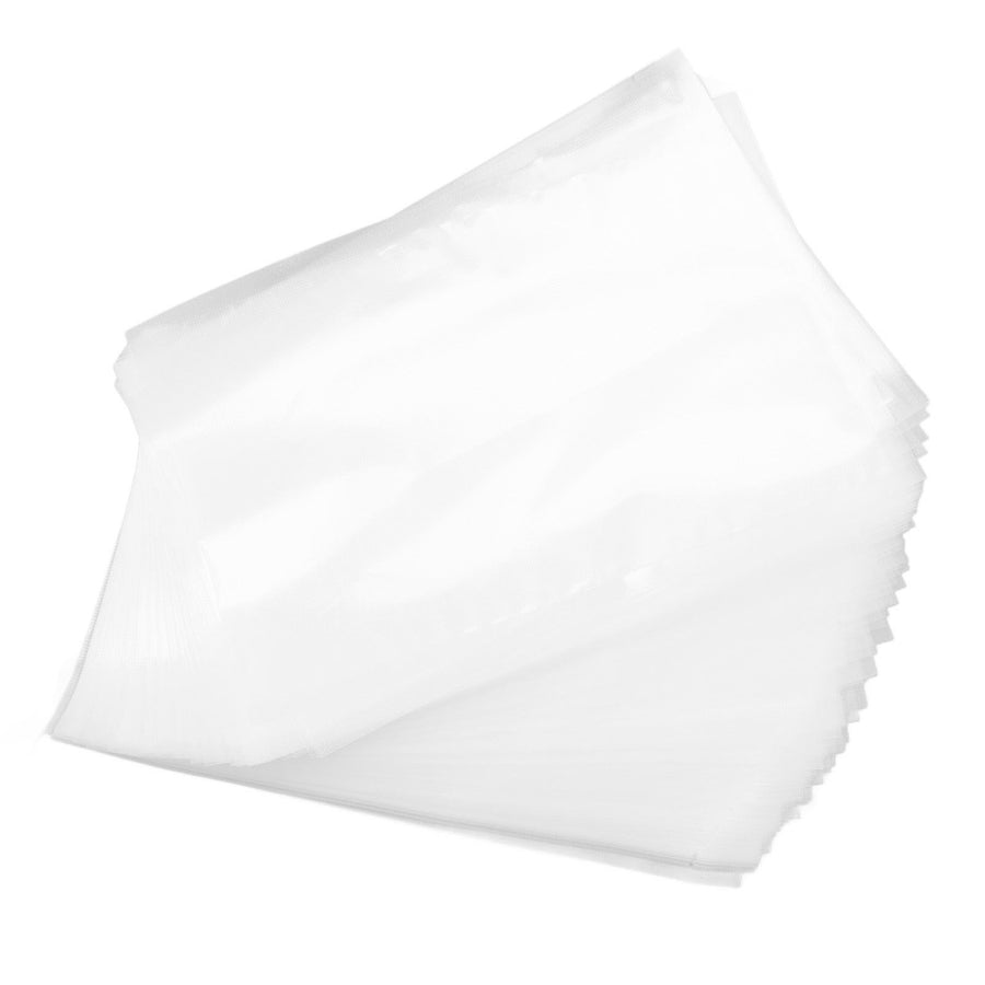 100pcs Textured Vacuum Bag Mesh Roll Food Packaging Bag Vacuum Sealer Bags for Vegetable Fruit Storage 20x30cm