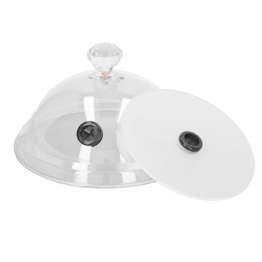 Smoking Dome Cover Acrylic Transparent Molecular Cuisine Kitchen Tool with Smoking Lid for Cocktail Dessert