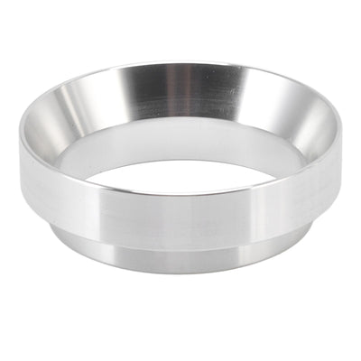 58mm Coffee Dosing Funnel Italian Magnetic Aluminium Alloy Coffee Powder Dosing Ring for Cafe Business Home Silver