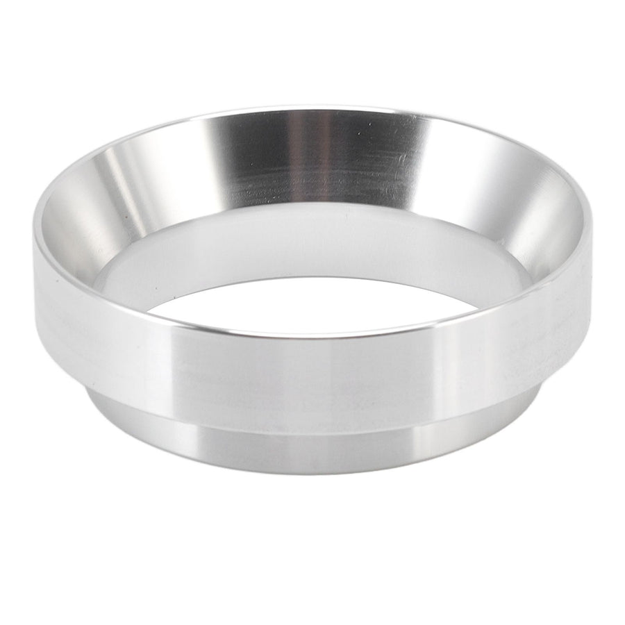58mm Coffee Dosing Funnel Italian Magnetic Aluminium Alloy Coffee Powder Dosing Ring for Cafe Business Home Silver