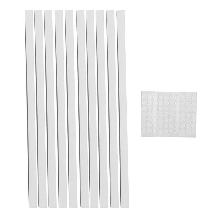 Coffee Capsule Holder DIY Adhesive Coffee Pods Storage Counter Mounted Coffee Pod Holder for Nespresso White