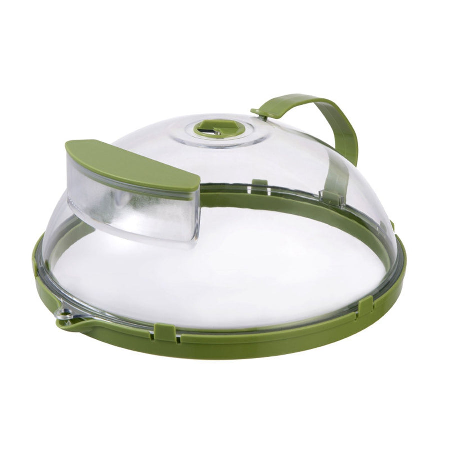 Microwave Food Anti Sputtering Cover High Temperature Resistant Food Heating Lid Freshness Keeping Lid Oil Proof Water Injection Diversion