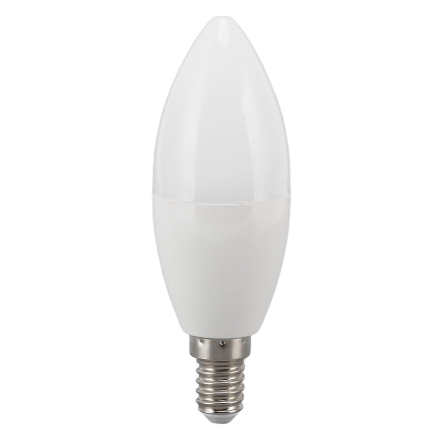 LED Bulb Light Control 5000K C37 E14 5W Eye Protective White Lighting for Home Decoration