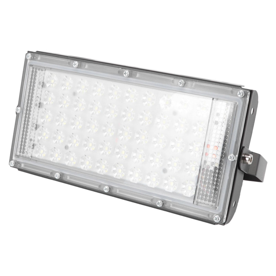 LED Flood Light 50W IP66 Waterproof 6000K White LED 180 Degrees Adjustment Outdoor Flood Light for Yard Balcony Outdoor