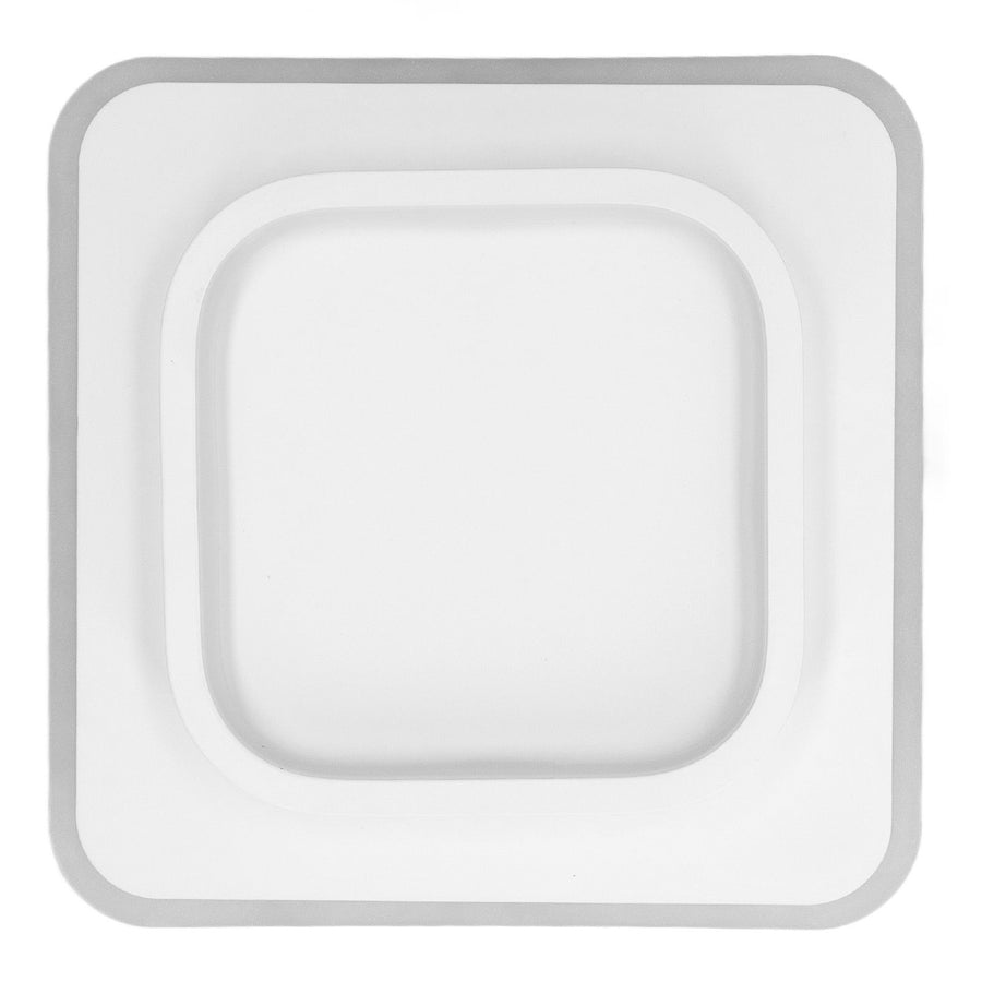 LED Ceiling Light Square 20W Ceiling Light Wall Lamp Aisle Lamp 85‑265V for Bedroom Living Room Corridor White White Light