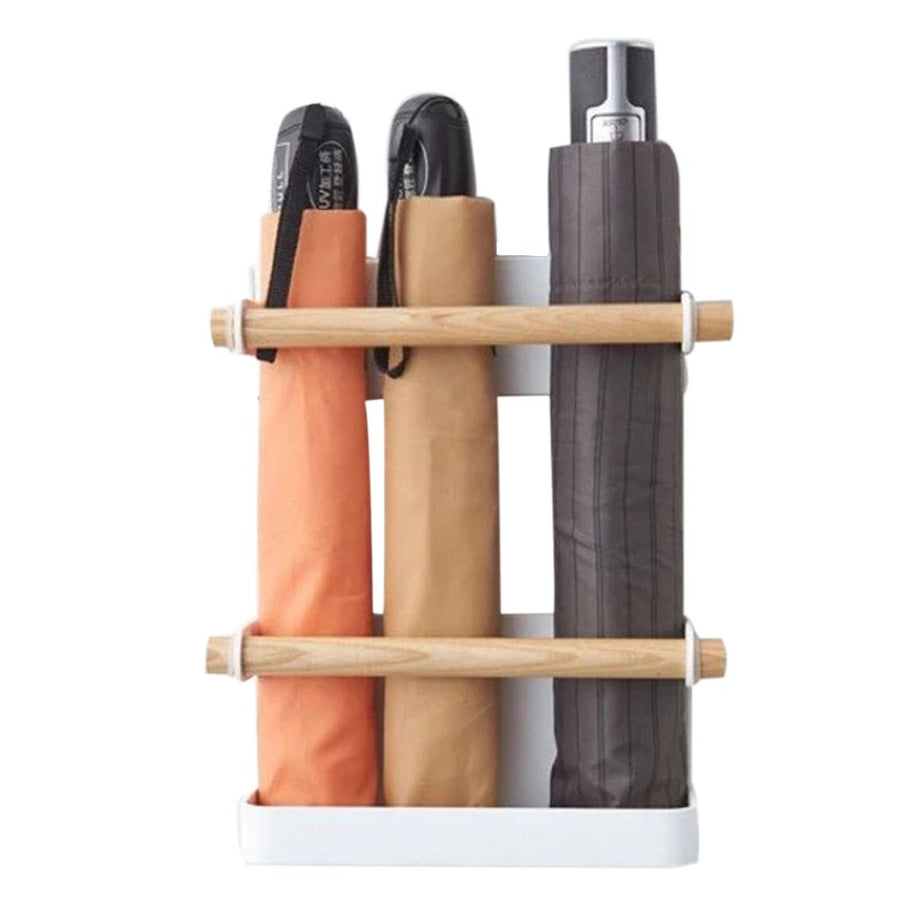 1 Set of Self Adhesive Wall Mounted Umbrella Rack Umbrella Holder Home Storage Supplies