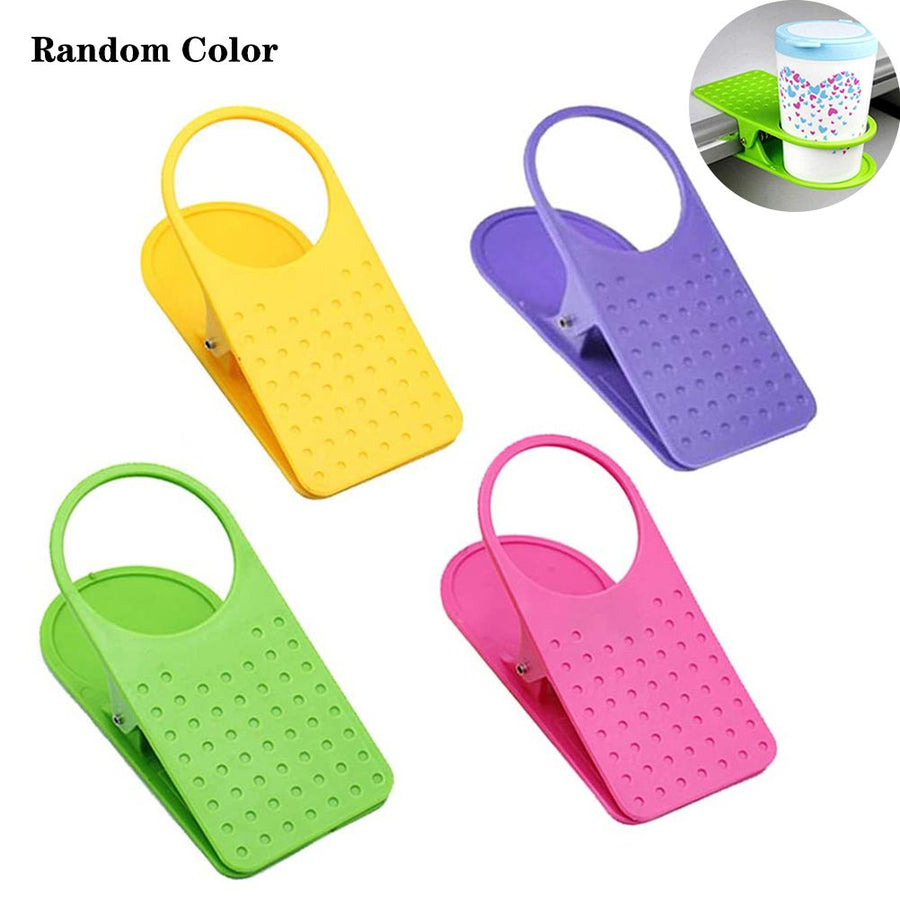 4PCS Cup Holder Clip Multifunction Cup Holder with Clip for Drinking Water Coffee