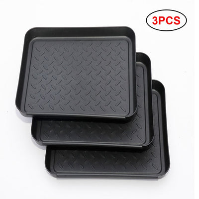3Pcs Washable Boot Tray Garden Shoe Plate Multifunctional Tray for Plants Pets Tools