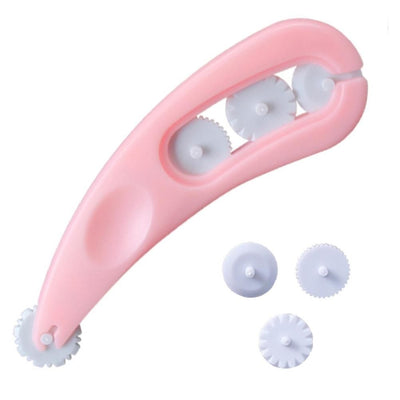 4PCS Fondant Cutter Embossing Rolls Cake Decorating Tool Fondant Roller for DIY Cake Decoration
