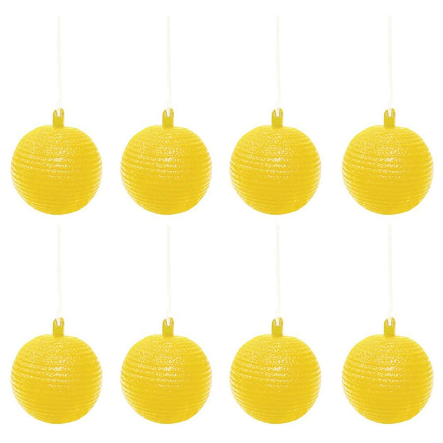 8pcs Hanging Fly Trap Ball Fruit Fly Catcher Sticky Trap Outdoor Pest Catcher for Garden Plants