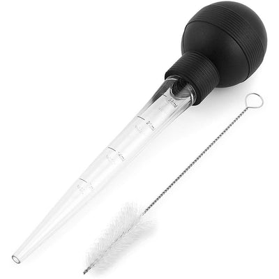 Turkey Oil Dropper with Brush Chicken Barbecue Food Baster Barbecue Pipe Kitchen Cooking Gadgets