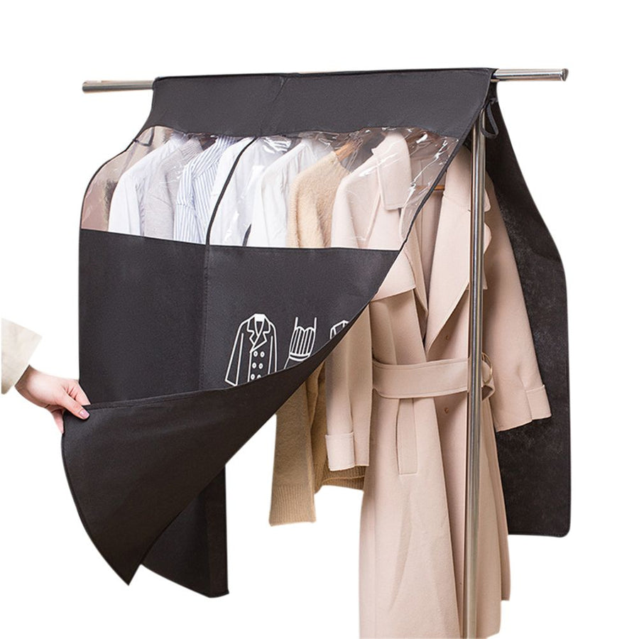 Non Woven Fabric Clothing Dustproof Covers Home Dust Cover Wardrobe Hanger