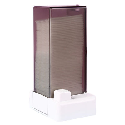 Automatic Cotton Pad Dispenser Press Out Makeup Cotton Holder Dispenser Cosmetic Cotton Pad Organizer