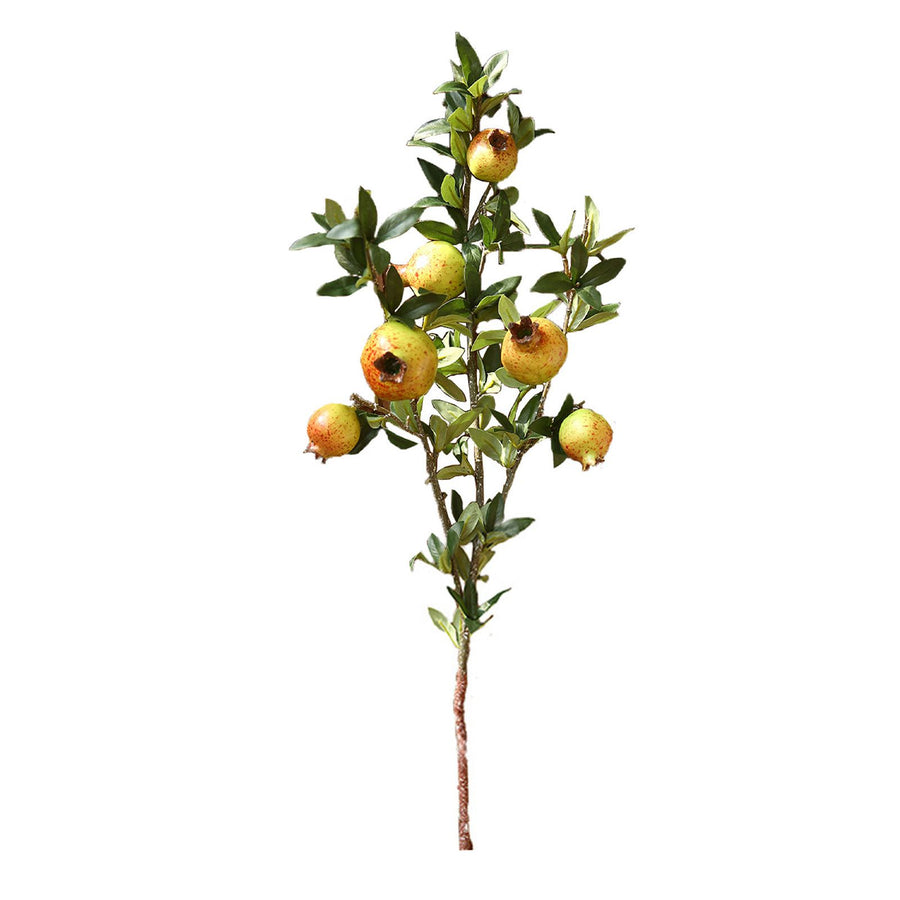 American Artificial Pomegranate Fruit Simulation Flowers Fake Fruits for Home Hotel Decoration