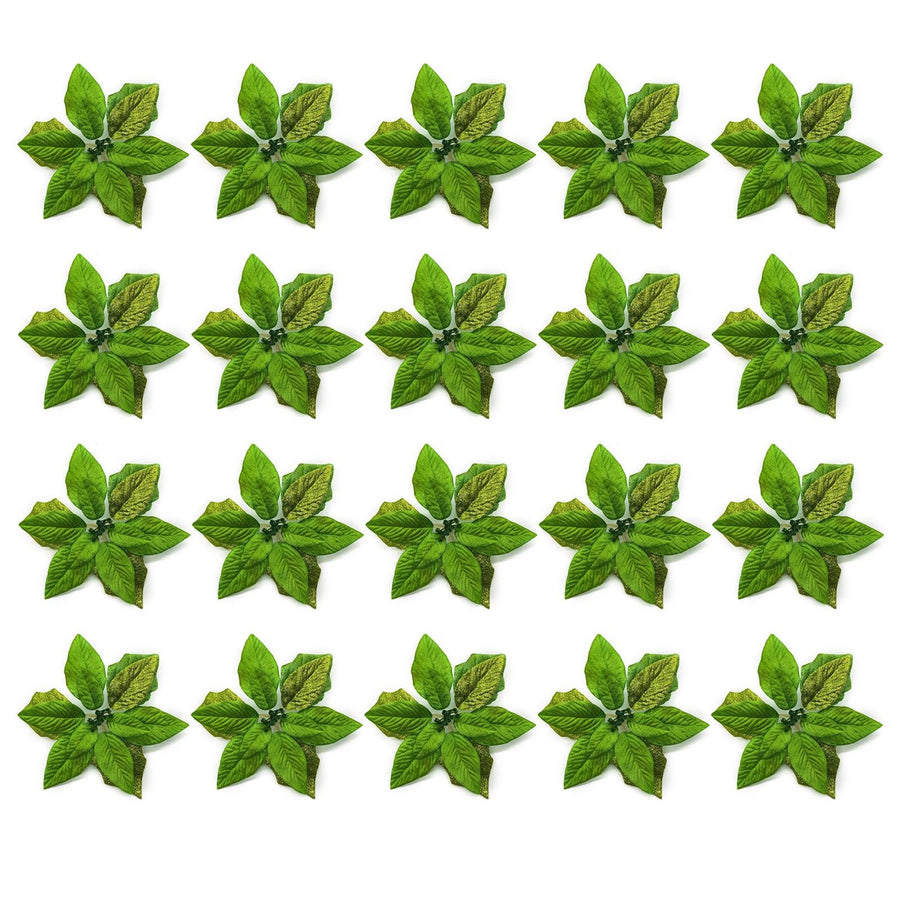 Christmas Flowers Christmas Tree Decorations Fabric Simulation Flowers