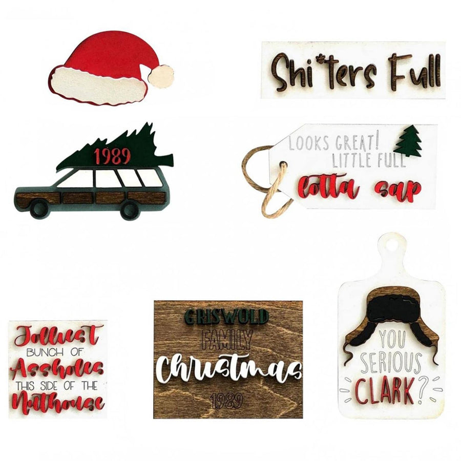 Christmas Layered Tray Decoration