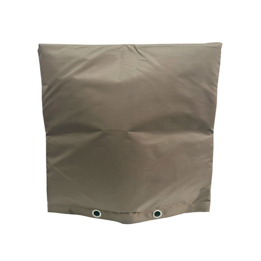 Backflow Preventer Insulation Cover Coffee Color 24x 24in Backflow Preventer Cover for Winter Pipe Freeze Protection