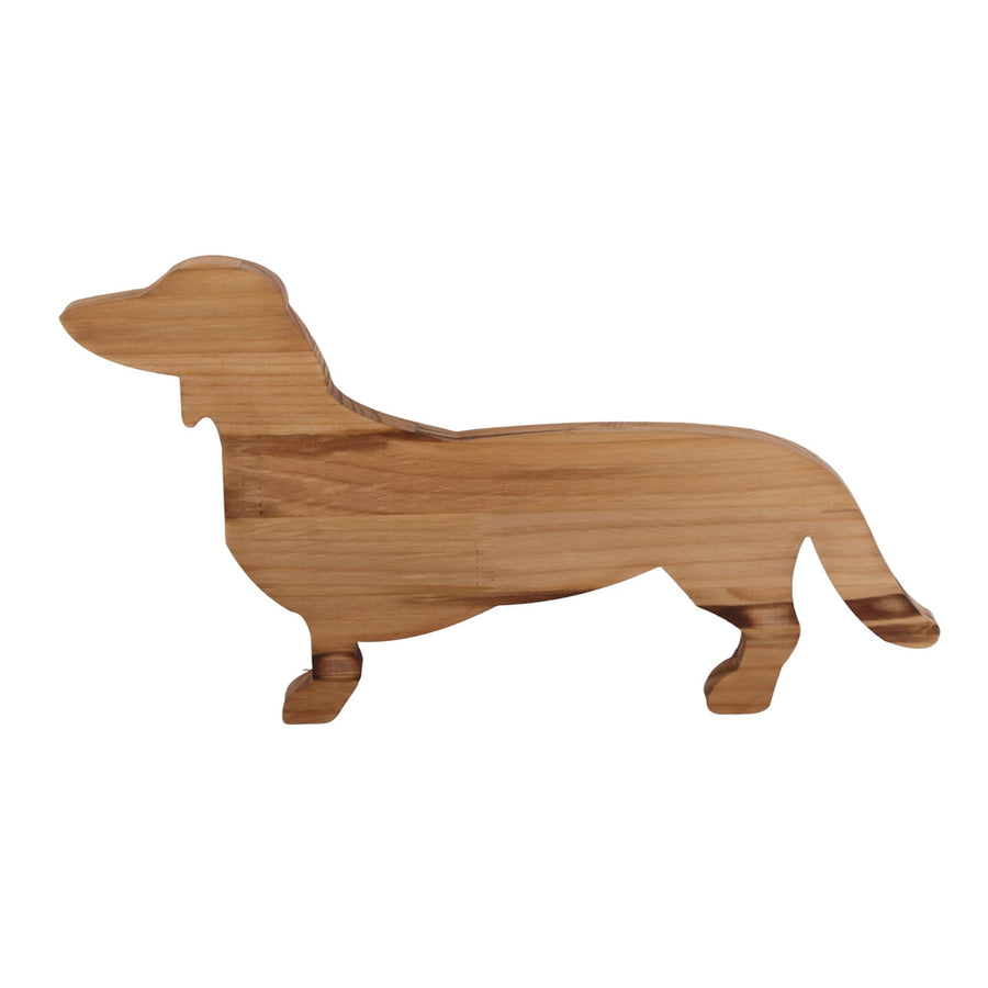 Homeware Wooden Kitchen Decor Dog Shaped Cooked Food Platter Restaurant Platter