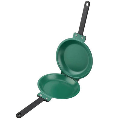 Folding Frying Pan Multifunctional Double Sided Pan Skillet Non Stick Frying Pan