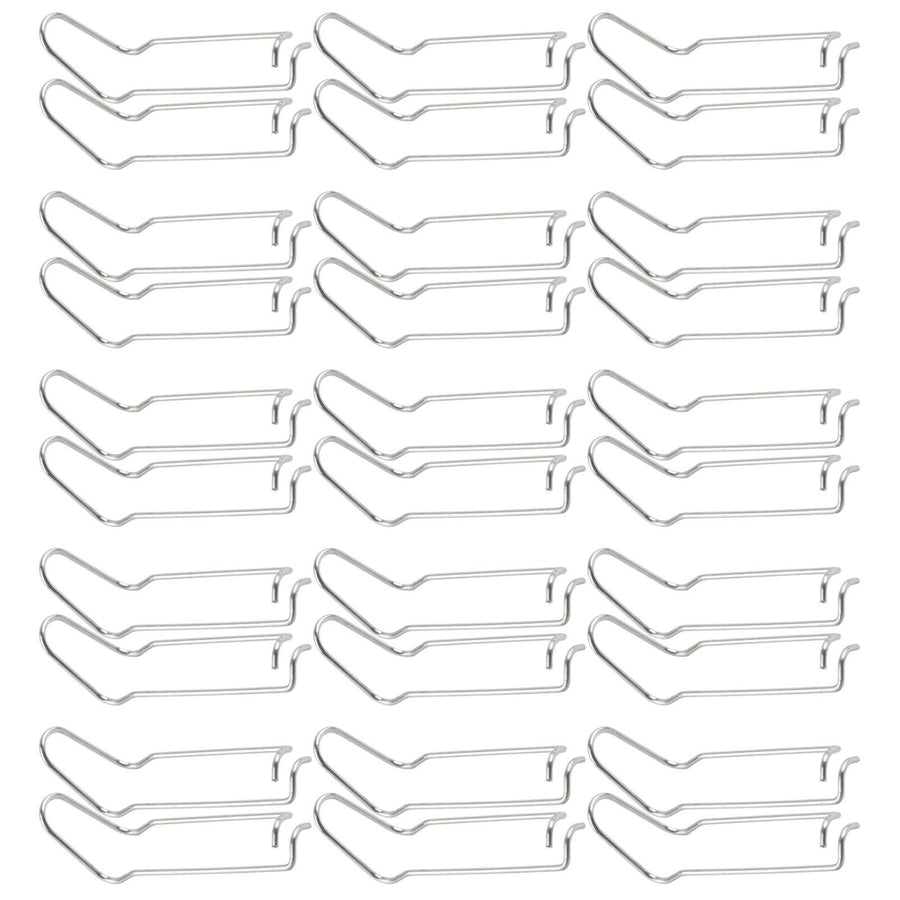 30Pcs Plant Support Spring Clip Stainless Steel Fixing Clamp for Garden GreenhouseFor 16mm Diameter