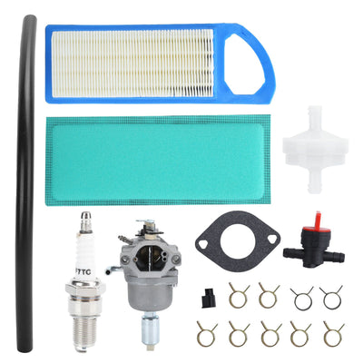 Carburetor Air Filter Kit Accessory Spare Parts 796109 5917 31 594593 for Intek Lawn Mover