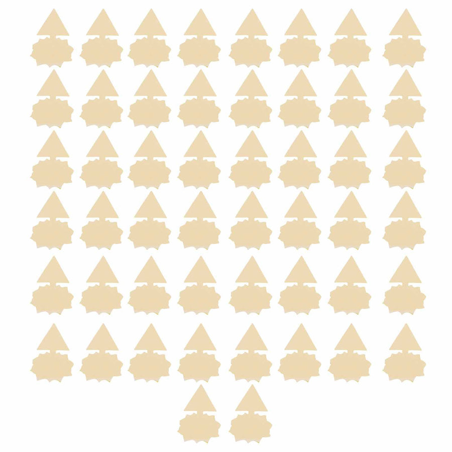 50PCS Double‑Sided Waterproof Bug Fly Stickers Glue Board Flying Insect Glue Traps Catcher
