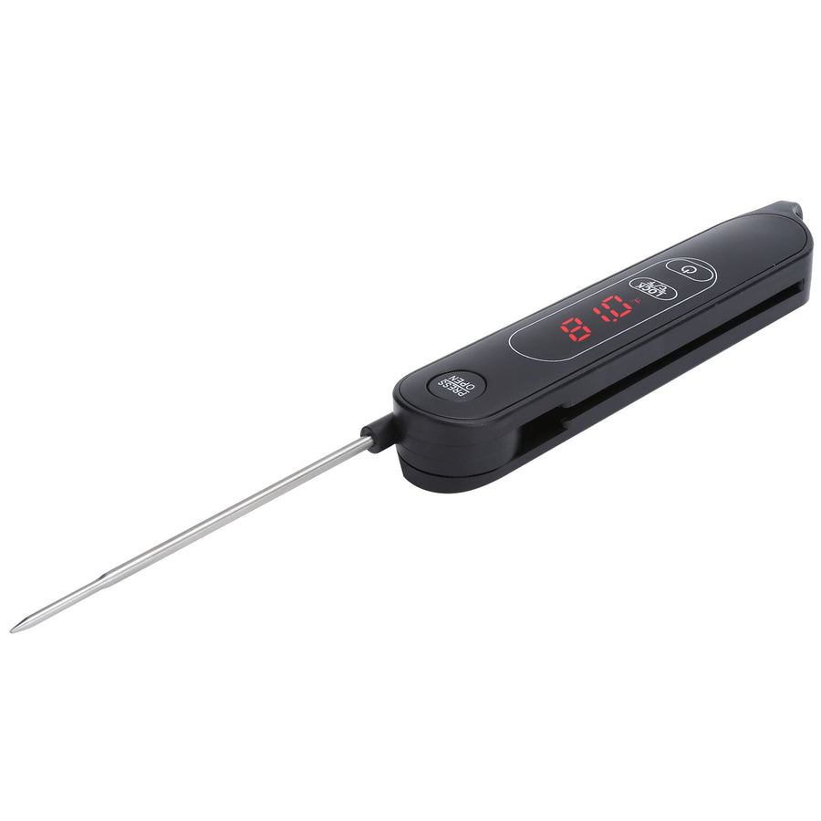 LED Meat Thermometer Foldable Food Thermometer Instant Read for Kitchen Cooking Grilling BBQ