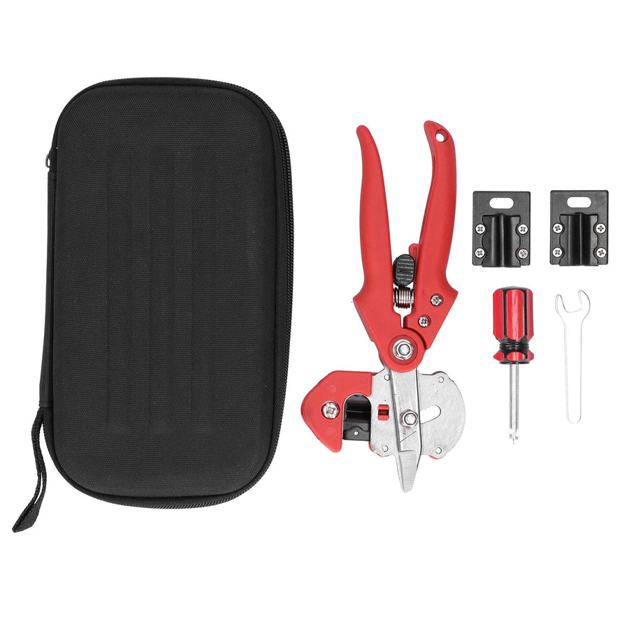 Garden Grafting Tool Set Plant Tree Branch Cutting Scissor Shear Pruner Gardener Professional SuppliesRed