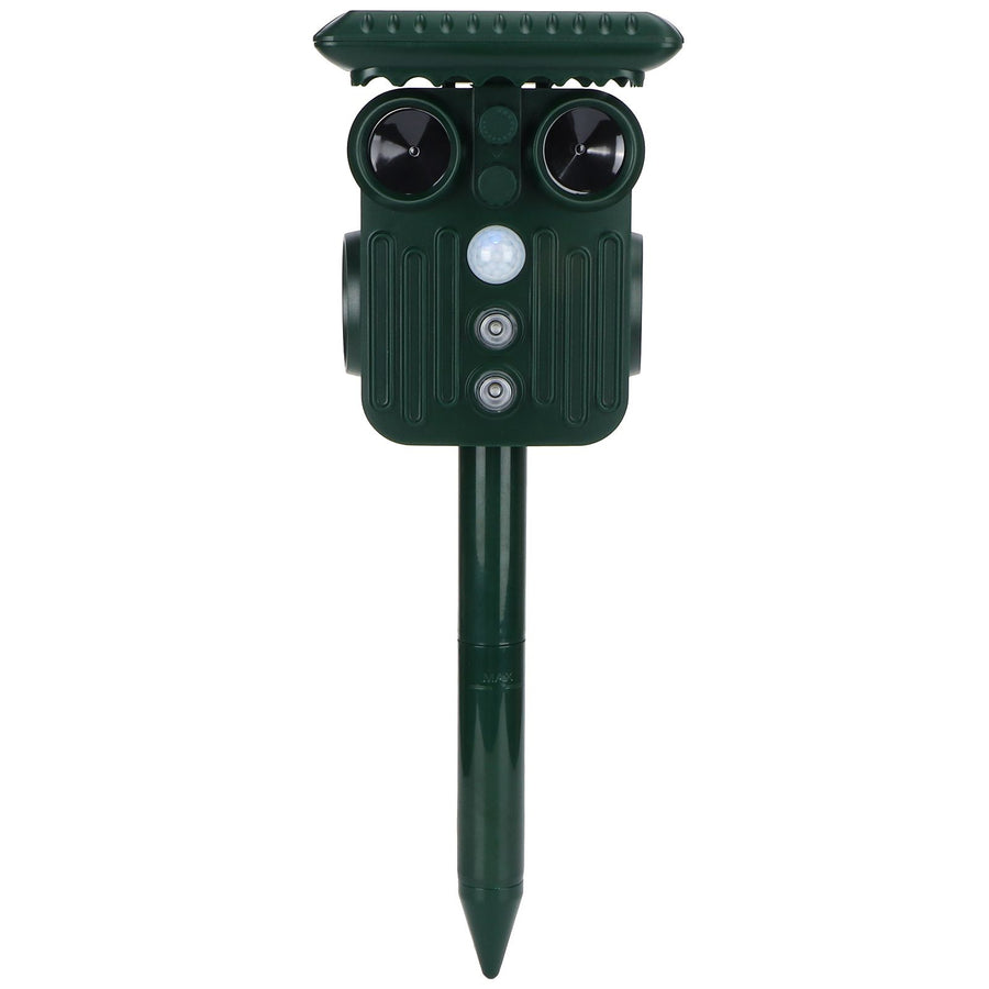 Ultrasonic Animal Repellent Solar Powered Mouse Snake Repeller for Outdoor Farm 3.7V/250MA