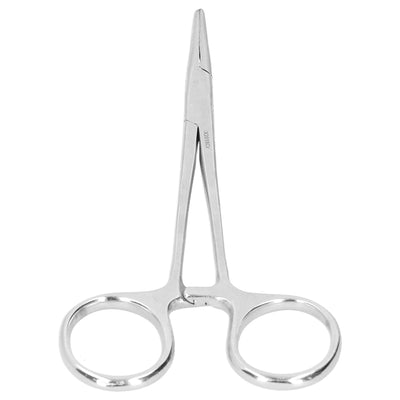 12.5cm Hemostatic Forceps Stainless Steel Pet Hair Puller Fishing Lock Plier for Livestock