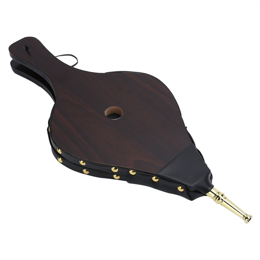 Manual Fireplace Bellows Wood Fire Blower Fireplace Tool for Outdoor Camping BBQ Picnic