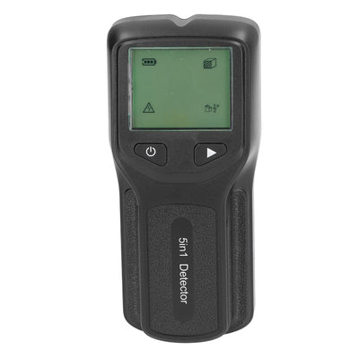 5 in 1 Stud Finder Multifunctional Wall Scanner LCD Electronic Metal Studs Detector HW430Black