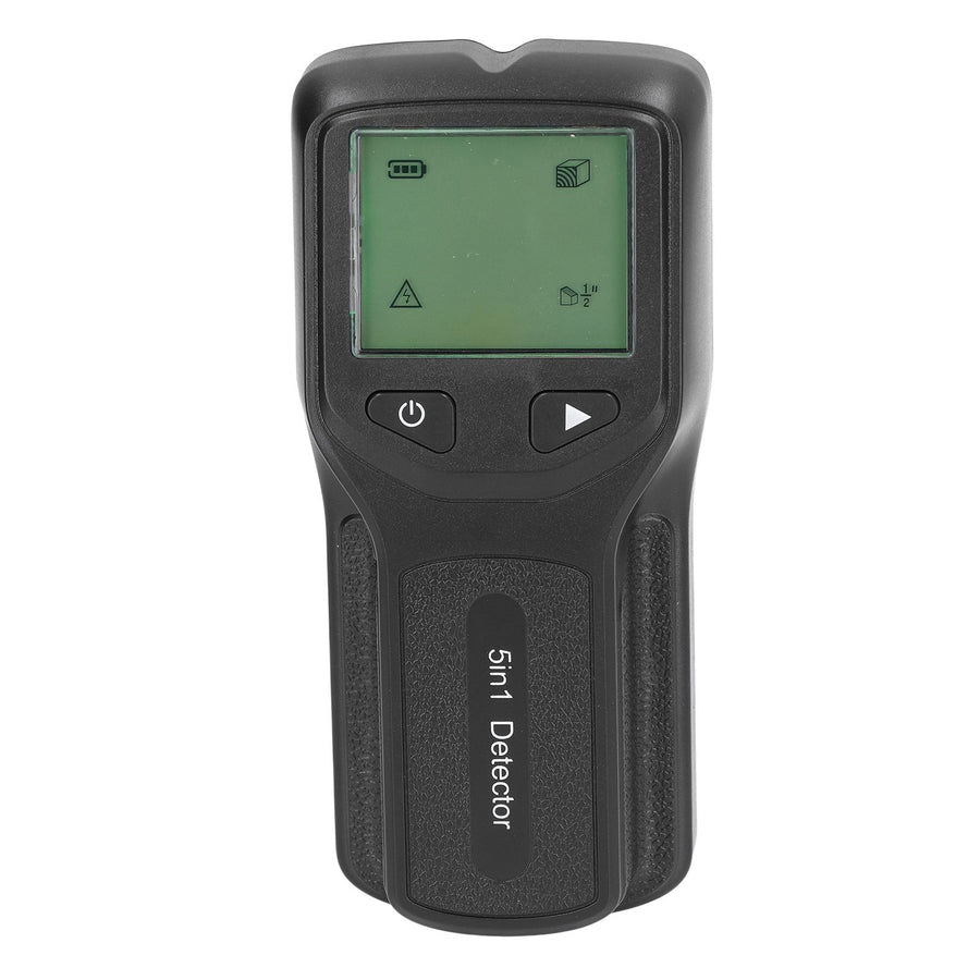5 in 1 Stud Finder Multifunctional Wall Scanner LCD Electronic Metal Studs Detector HW430Black