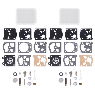 2 Sets Carburetor Carb Repair Rebuild Kit for WT K24‑WAT WT866 WT924 WT773 WT775 WT925 WT973 Lawn Mower
