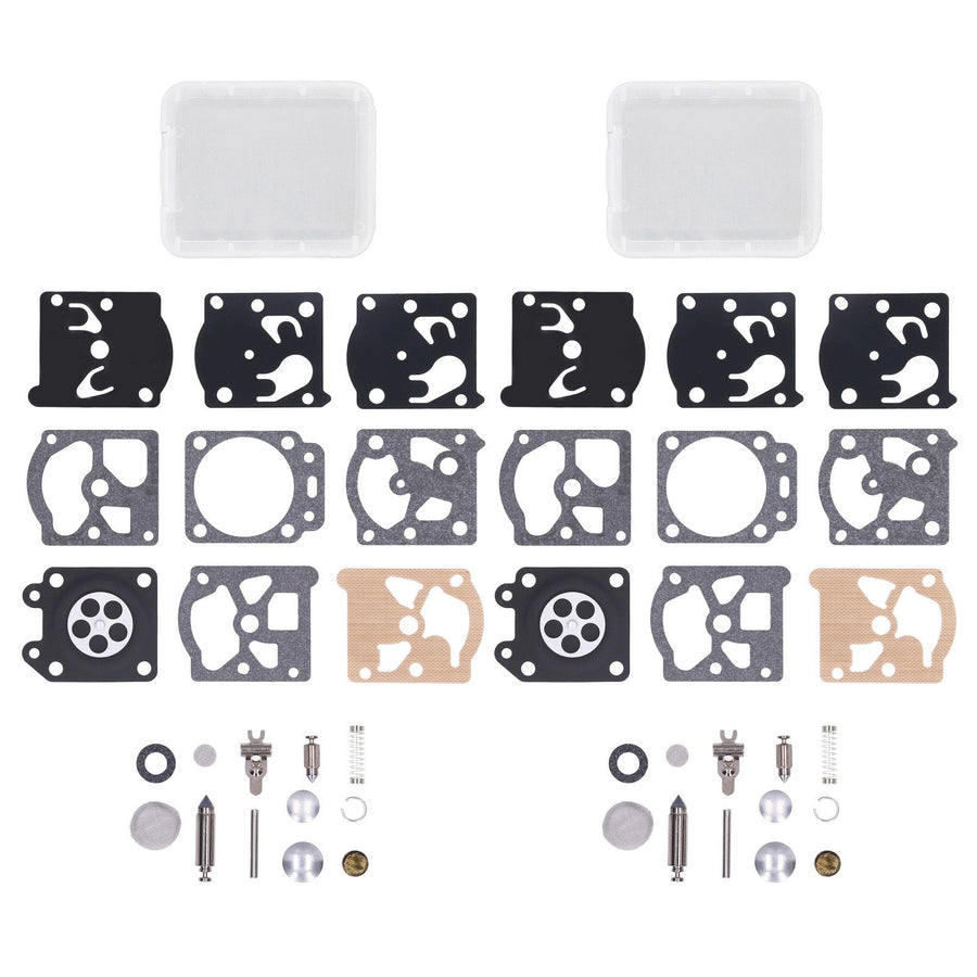2 Sets Carburetor Carb Repair Rebuild Kit for WT K24‑WAT WT866 WT924 WT773 WT775 WT925 WT973 Lawn Mower