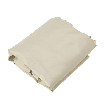 Industrial Fan Cover UV Protection Waterproof Dustproof Foldable Electric Fan Cover for Outdoor Indoor Bedroom Beige