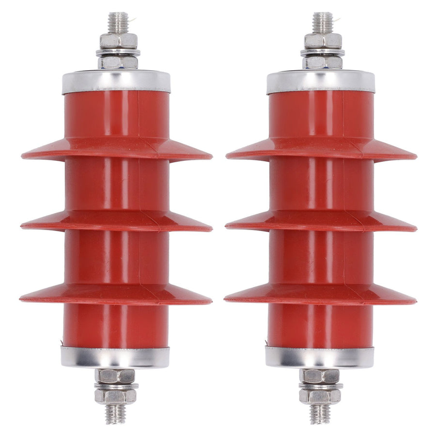2 PCS 15KV Electric Fence Lightning Arrester Power Grid High Voltage Lightning Arresters Garden Fence Accessories 0.7cm Male Thread