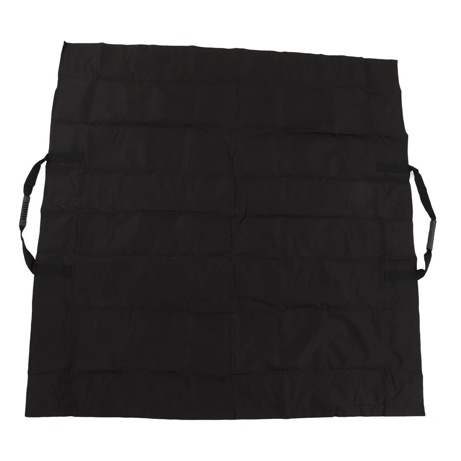 Gardening Leaf Bag 2 in 1 Garden Falling Leaves Mat Outdoor Garbage Leaf Storage Bag Black