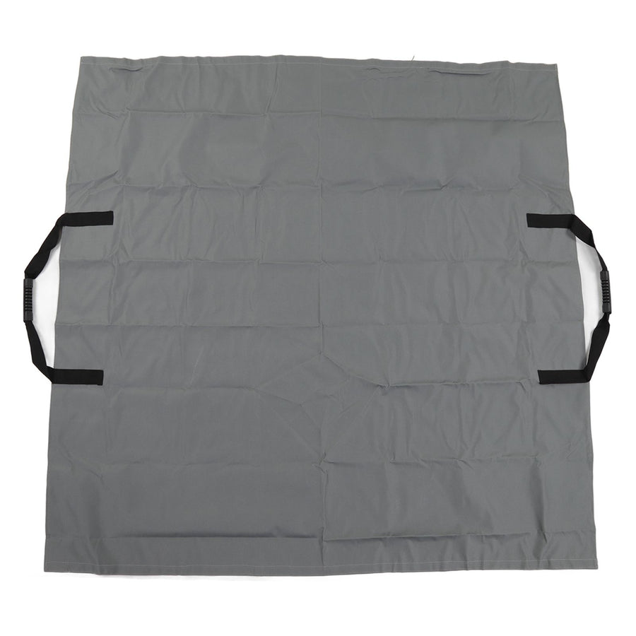 Gardening Leaf Bag 2 in 1 Garden Falling Leaves Mat Outdoor Garbage Leaf Storage Bag Grey