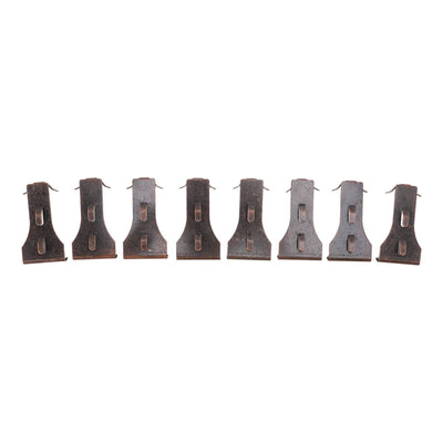 8Pcs Brick Hook Clips Steel Brick Hanger Fits Standard Size Bricks 2 1/4 Inch to 2 3/8 Inch in Height