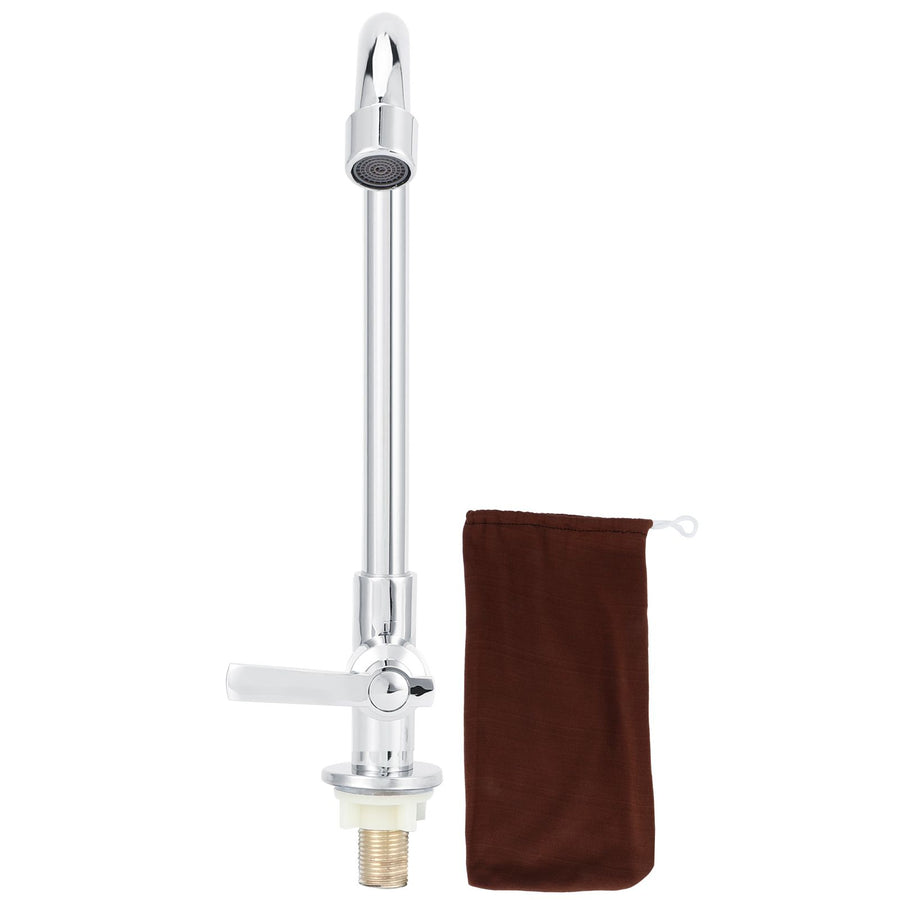 G1/2 Sink Faucet 360 Degree Rotating Stainless Steel Cold Water Tap Kitchen Bathroom Supply