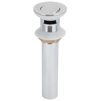 Bathroom Sink Drain Anti Clog Basin Popup Bounce Draining Stopper with Protective CoverWith Overflow Hole