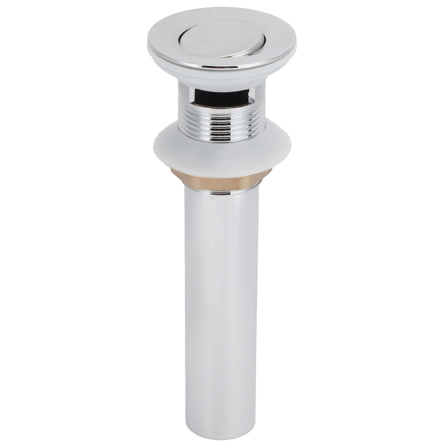 Bathroom Sink Drain Anti Clog Basin Popup Bounce Draining Stopper with Protective CoverWith Overflow Hole