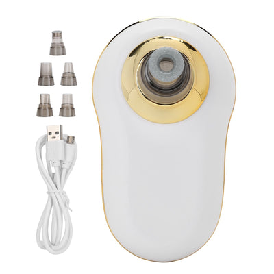 USB Charging Electric Blackhead Removal Machine Vacuum Suction Face Pore CleanerWhite