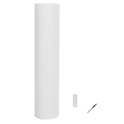 Frosted Window Film Reusable Waterproof Anti UV Window Film for Office Bathroom10m / 32.8ft x 40cm / 15.7in