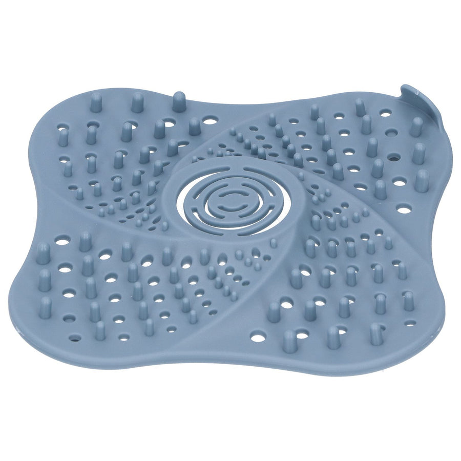 Bathroom Floor Drain Cover Hair Catcher Stopper Anti Blocking Sink Sewer Filter Blue