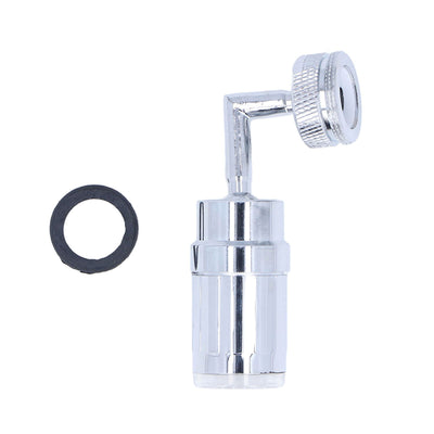 Water Faucet Fashion LED Tricolor Temperature Control Faucet for Bathroom Kitchen 3/4in External Teeth