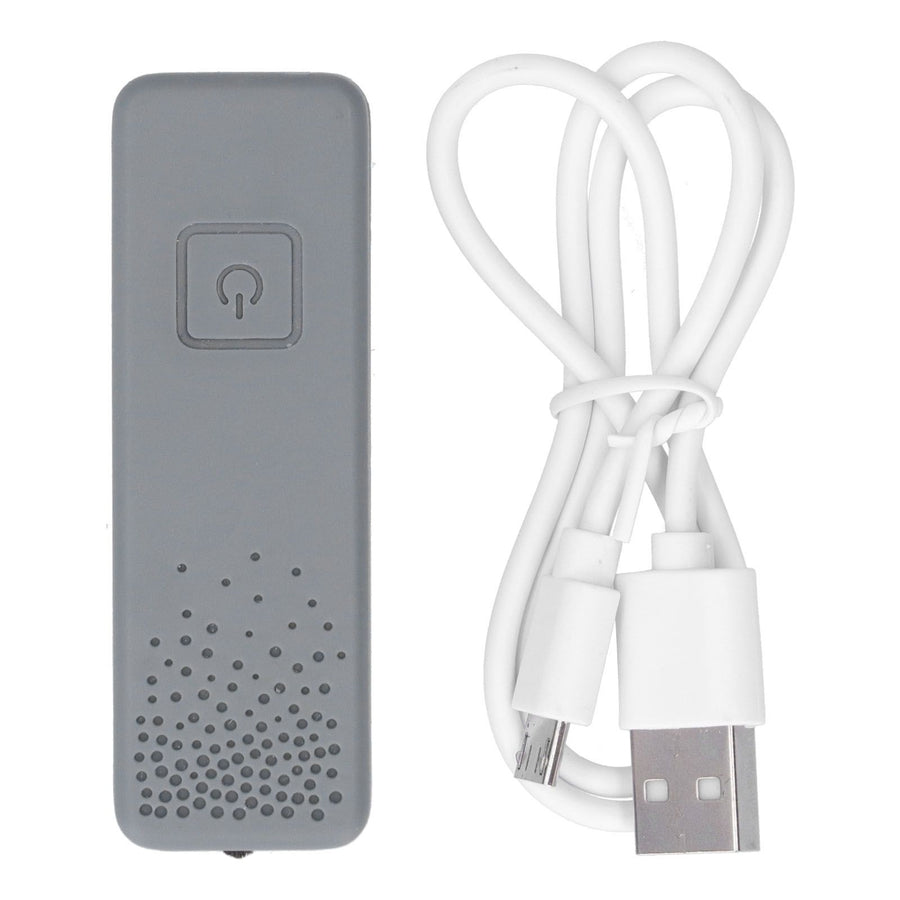 Air Purifier 8 Million Negative Ion Air Cleaner Tie Clip Portable Ion Generator USB ChargingGray