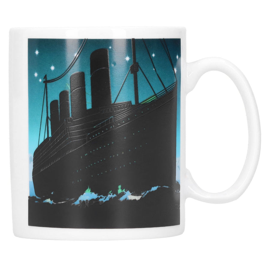Ceramic Coffee Mug Heat‑Sensitive Color Changing Cup Hot Tea Milk Drinkware for Home Office
