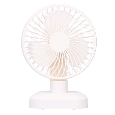 Table Fan Adjustable Portable Mini Fan 3‑Speeds Desktop Fan for Office Home USB Charging